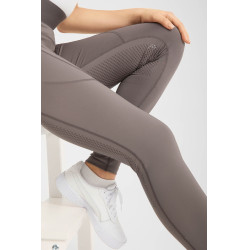 Leggings de equitación Horze Maia con culera completa para mujer Madera a la deriva Gris Leggings de equitación Horze Maia con culera completa para mujer Madera a la deriva Gris