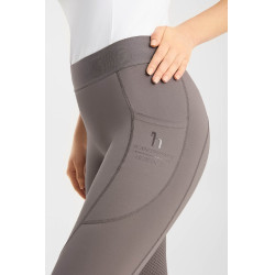 Leggings de equitación Horze Maia con culera completa para mujer Madera a la deriva Gris Leggings de equitación Horze Maia con culera completa para mujer Madera a la deriva Gris