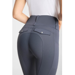 Legging híbrido Horze Anya mujer fullgrip Gris Legging híbrido Horze Anya mujer fullgrip Gris