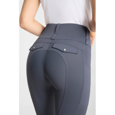 Legging híbrido Horze Anya mujer fullgrip Gris Legging híbrido Horze Anya mujer fullgrip Gris