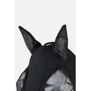 Máscara antimoscas elástica para poner Horze Negro