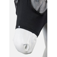 Máscara antimoscas elástica para poner Horze Amarillo plátano