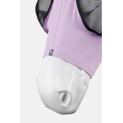 Máscara antimoscas elástica para poner Horze Escarcha de lavanda