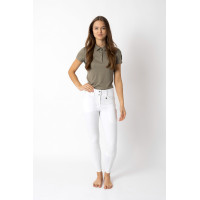 Pantalón de equitación con refuerzos Grip Horze Grand Prix Pro para mujer Marrón gris hierro Pantalón de equitación con refuerzos Grip Horze Grand Prix Pro para mujer Marrón gris hierro