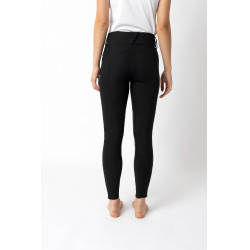 Pantalón de equitación con refuerzos Grip Horze Grand Prix Pro para mujer Negro