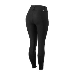 Pantalón de equitación con refuerzos Grip Horze Grand Prix Pro para mujer Negro