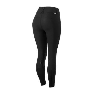 Pantalón de equitación con refuerzos Grip Horze Grand Prix Pro para mujer Negro