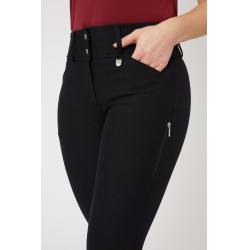 Pantalón de equitación de asiento completo Grip Horze Grand Prix Pro para mujer Azul marino oscuro Pantalón de equitación de asiento completo Grip Horze Grand Prix Pro para mujer Azul marino oscuro