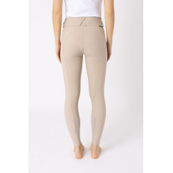 Pantalón de equitación de asiento completo Grip Horze Grand Prix Pro para mujer Topo simple Beige Pantalón de equitación de asiento completo Grip Horze Grand Prix Pro para mujer Topo simple Beige