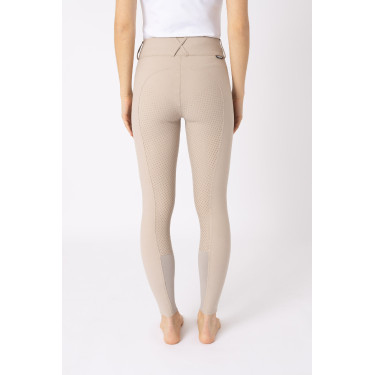 Pantalón de equitación de asiento completo Grip Horze Grand Prix Pro para mujer Topo simple Beige Pantalón de equitación de asiento completo Grip Horze Grand Prix Pro para mujer Topo simple Beige