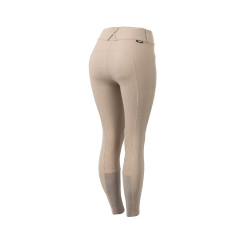 Pantalón de equitación de asiento completo Grip Horze Grand Prix Pro para mujer Topo simple Beige Pantalón de equitación de asiento completo Grip Horze Grand Prix Pro para mujer Topo simple Beige