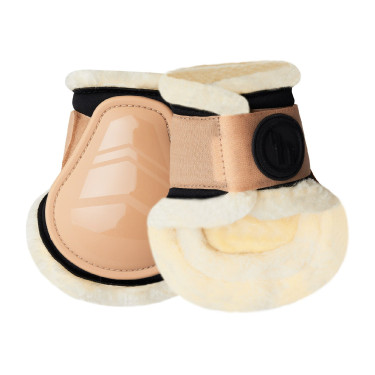 Protectores de Menudillo con ForroPolar Caliber Horze Marrón galleta