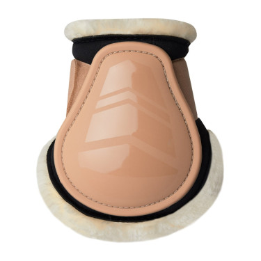 Protectores de Menudillo con ForroPolar Caliber Horze Marrón galleta