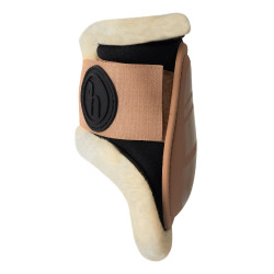 Protectores de Menudillo con ForroPolar Caliber Horze Marrón galleta