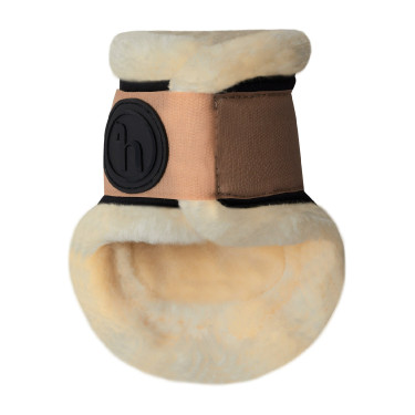 Protectores de Menudillo con ForroPolar Caliber Horze Marrón galleta