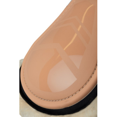 Protectores de Menudillo con ForroPolar Caliber Horze Marrón galleta