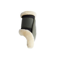 Protectores de Menudillo con ForroPolar Caliber Horze Negro