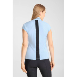Camiseta de entrenamiento B Vertigo Joelle de manga corta para mujer Azul cerúleo Camiseta de entrenamiento B Vertigo Joelle de manga corta para mujer Azul cerúleo
