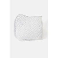 Manta de doma Horze Aachen Blanco / azul turquesa Manta de doma Horze Aachen Blanco / azul turquesa