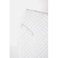 Manta de doma Horze Aachen Blanco / azul turquesa Manta de doma Horze Aachen Blanco / azul turquesa