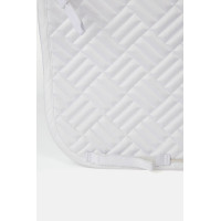 Manta de doma Horze Aachen Blanco / azul turquesa Manta de doma Horze Aachen Blanco / azul turquesa