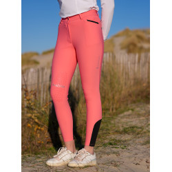 Pantalón Le Sabotier Victorine mujer Coral Rojo