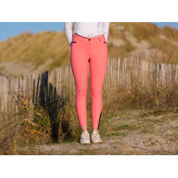 Pantalón Le Sabotier Victorine mujer Coral Rojo