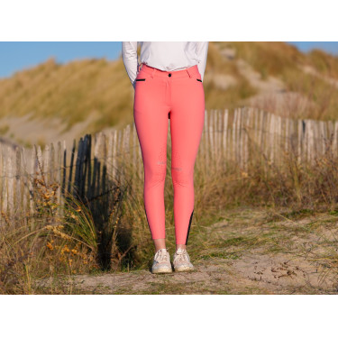 Pantalón Le Sabotier Victorine mujer Coral Rojo