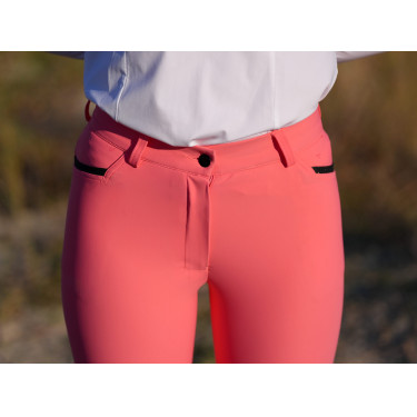 Pantalón Le Sabotier Victorine mujer Coral Rojo