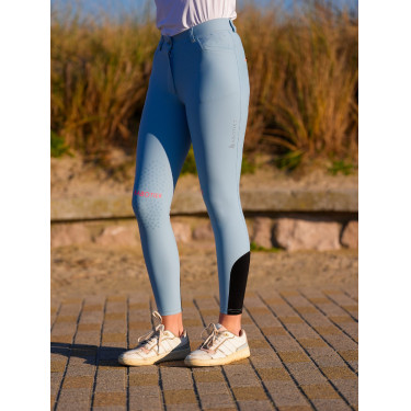 Pantalón Le Sabotier Athina mujer Azúl hielo Pantalón Le Sabotier Athina mujer Azúl hielo