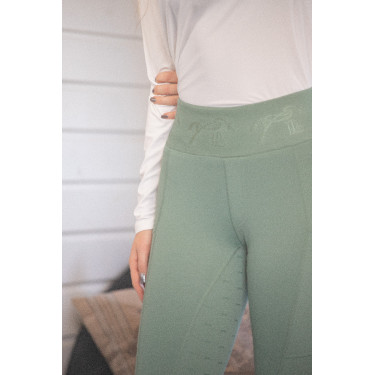 Legging Delphe Pénélope Verde salvia Legging Delphe Pénélope Verde salvia