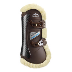 Protectoras con borreguillo Veredus Carbon Gel Vento Castaño Marrón Protectoras con borreguillo Veredus Carbon Gel Vento Castaño Marrón