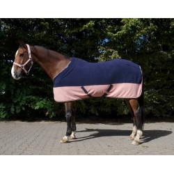 Fleeceshirt Equithème Marino / oro rosa Azul
