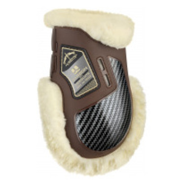 Protectores de menudillo de borreguillo Veredus Carbon Gel Absolute Castaño Marr&amp;amp;amp;oacute;n