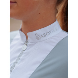 Polo de manga larga Le Sabotier Ysance mujer Gris