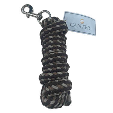 Ramal trenzada tricolor Canter Marrón / topo / beige