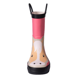 Botas de goma HKM Maui para niños Rosa