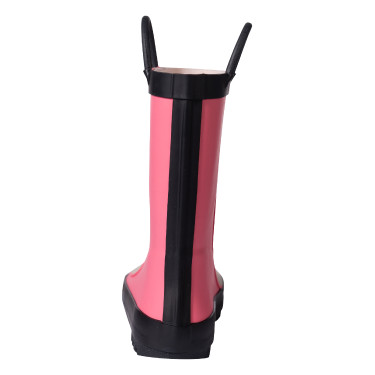 Botas de goma HKM Maui para niños Rosa