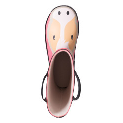 Botas de goma HKM Maui para niños Rosa