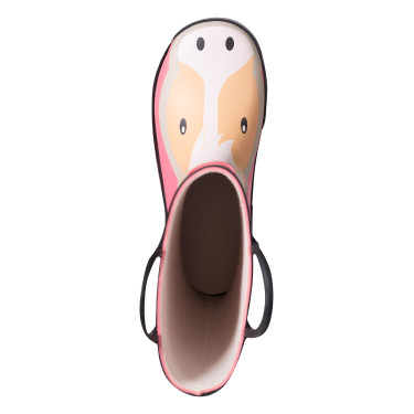 Botas de goma HKM Maui para niños Rosa