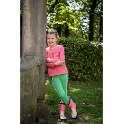 Botas de goma HKM Maui para niños Rosa