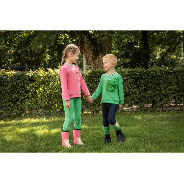 Botas de goma HKM Maui para niños Rosa
