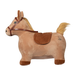 Caballo saltador HKM infantil Marrón claro Marr&amp;amp;amp;oacute;n