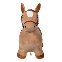 Caballo saltador HKM infantil Marrón claro Marr&amp;amp;amp;oacute;n