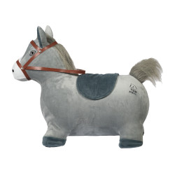 Caballo saltador HKM infantil Gris