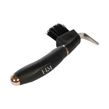 Limpia cascos HKM Soft Negro / oro rosado