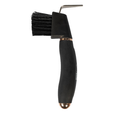 Limpia cascos HKM Soft Negro / oro rosado