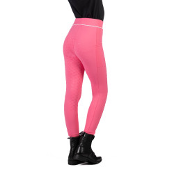 Legging HKM Maui con fondo completo de silicona para niño Rosa