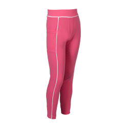 Legging HKM Maui con fondo completo de silicona para niño Rosa