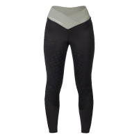 Legging Lauria Garrelli Limone con culera completa de silicona para mujer Negro